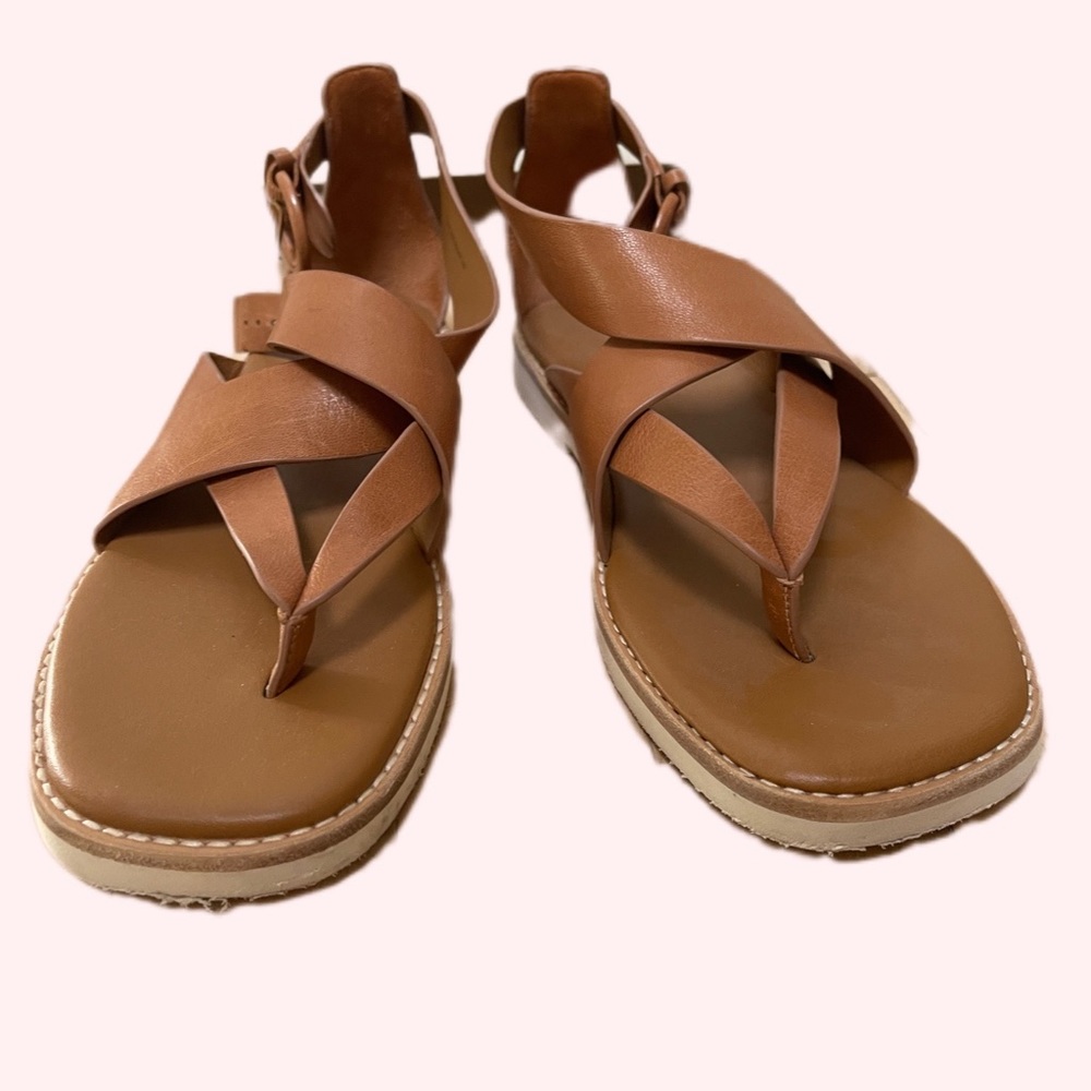 NEW Vince Morris leather sandal 7.5